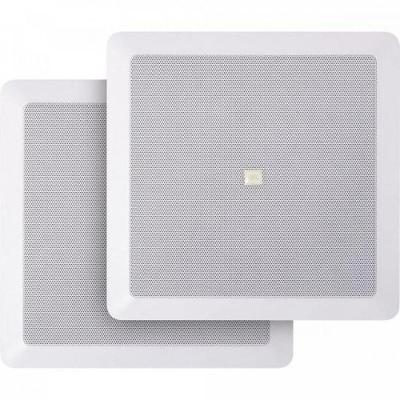 Arandela 6" Jbl 6co1q 25w Quadrada Branca - Par - 2