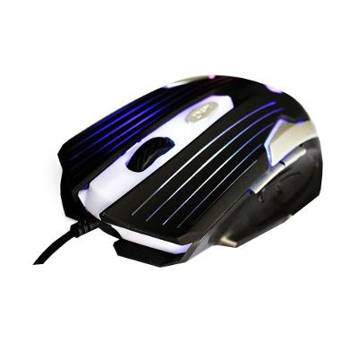 Mouse Otico Gamer C3tech Mg-11bsi Preto E Prata