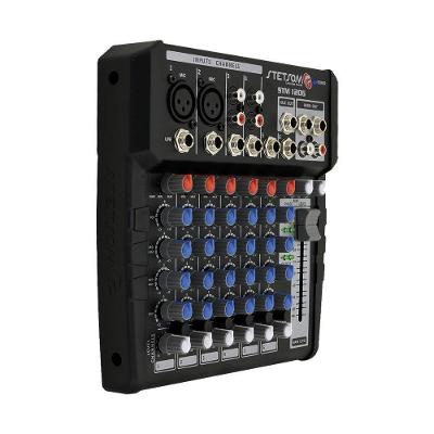 Mesa De Som Stetsom Stm1206 6 Canais 12v