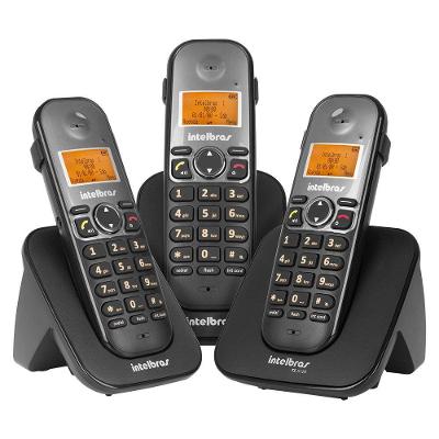 Telefone Sem Fio Intelbras Ts5123 Preto