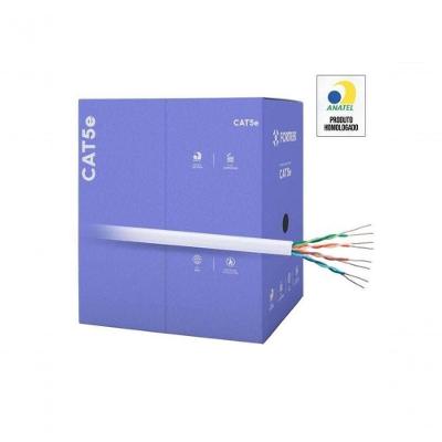 Cabo De Rede Cat5e 305m Fortrek Fk 500c Cmx Branco - Cx...