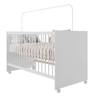 Berço Nacional Gutti Branco Brilho - Móveis Estrela