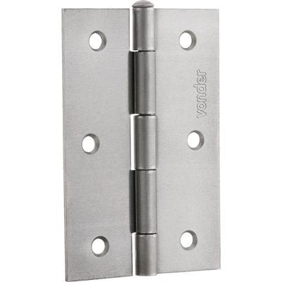 Dobradiça Para Porta 2.1/2" Aço Carbono Polido Vonder