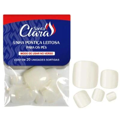 Unha Postiça Leitosa Para Os Pés 3320 Santa Clara