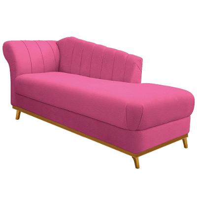 Recamier 140Cm Lado Direito Corano Pink