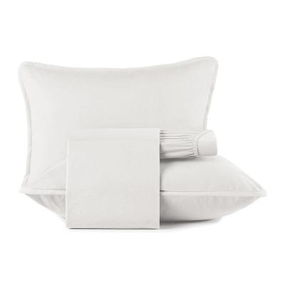 Jogo De Cama King 4 Peças Altenburg Malha Fio Penteado Branco