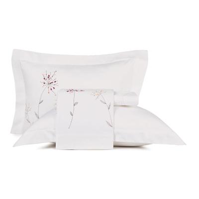 Jogo De Cama King Altenburg Bordados Em Cetim 300 Fios Anise