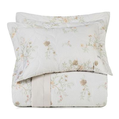 Jogo De Colcha King Altenburg Cetim 300 Fios Floraline