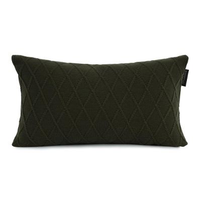 Almofada de Tricô Amara Decorativa Verde Bosque 30cm X 50cm Altenburg