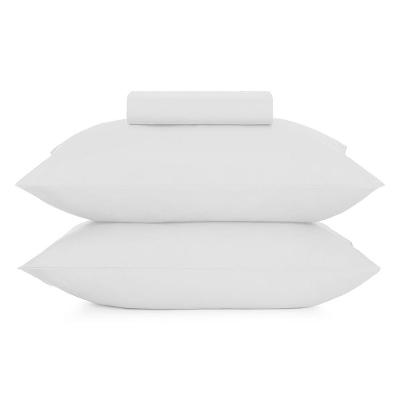 Jogo De Cama Simples Altenburg 3 Peças Liso Toque Acetinado Branco