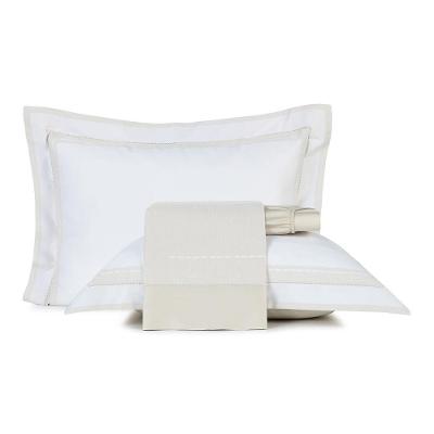 Jogo de Cama Queen Cetim 300 Fios Trama 4 Peças 100% Algodão Liso Altenburg