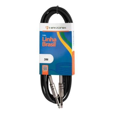 Cabo Mono P10 X P10 3 Metros Hayonik 73045 Preto