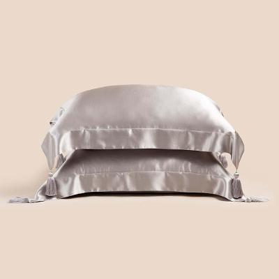 Jogo De Fronha Altenburg Haus Seda Mulberry 50cm X 70cm Cinza