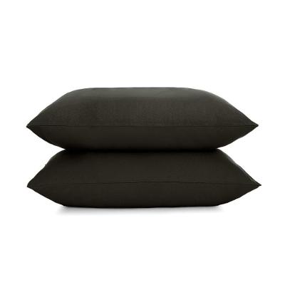 Jogo De Fronha 50cm X 70cm 2 Peças Altenburg Malha Fio Penteado Preto Primitivo