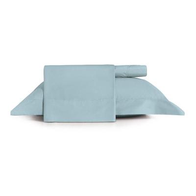 Jogo de Cama Solteiro King Algodão Lux 200 Fios 3 Peças Azul Altenburg