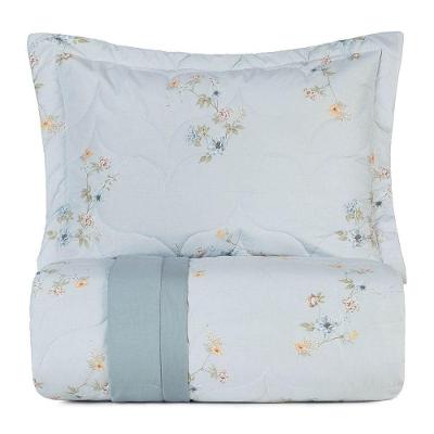 Jogo De Colcha Altenburg Solteiro Algodão Lux 200 Fios Peônia