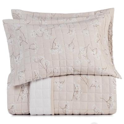 Jogo De Colcha Casal 3 Peças Altenburg Malha Fio Penteado Pampa