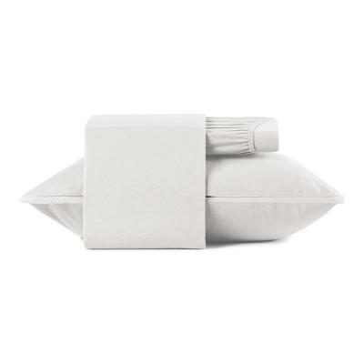 Jogo De Cama Solteiro 3 Peças Altenburg Malha Fio Penteado Branco