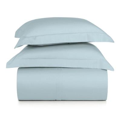 Jogo De Duvet Casal 3 Peças Altenburg Algodão Lux 200 Fios Azul Etienne