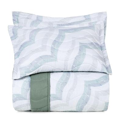 Jogo Colcha Casal Altenburg 3 Peças Toque Acetinado Marine