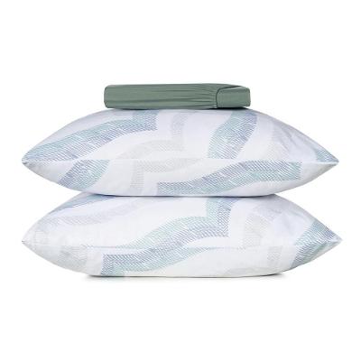 Jogo Cama King Altenburg 3 Peças Toque Acetinado Marine