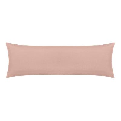 Fronha Super Body Pillow Toque Acetinado 145x50cm Rosa Lunar Altenburg