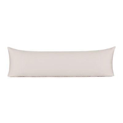 Fronha Body Pillow Altenburg Bordados Em Cetim 300 Fios Cerclê Branco