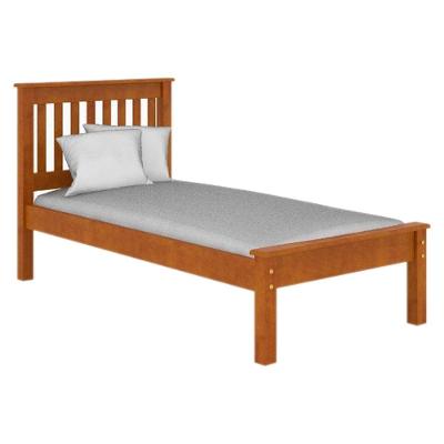 Cama De Solteiro Madeira Maciça 706la Marjori - Mel Acetinado