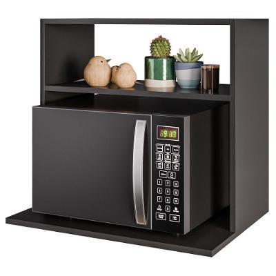 Suporte Microondas Nicho Luara Bp 60 Cm Eratto Moveis - Preto