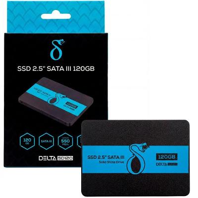 Ssd Aitek Delta 120gb, Sata Iii 6gb-s, 2,5 Polegadas, Leitura Até 550mb-s E Gravação Até 360mb-s - Sd120