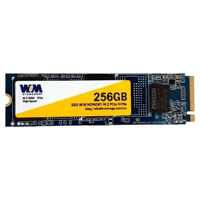 Ssd Winmemory 256gb, Nvme, M.2 2280, Pcie Gen 3 X 4, Leitura Até 2100mb-s E Gravação Até 1300mb-s, Swg256g-412h - Oem