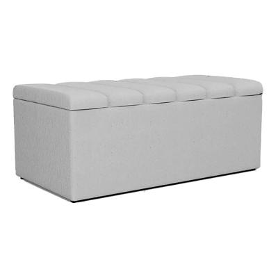Divan Dalia 90CM Linho com Estrutura em Madeira Multicolorido Moderno Estofado