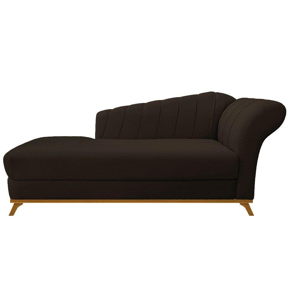 Recamier 140Cm Lado Esquerdo Corano Marrom - 8
