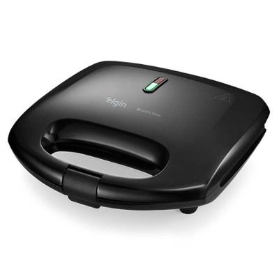 Sanduicheira E Grill Brunch Time 800W 2 Em 1 Elgin Preto 220V