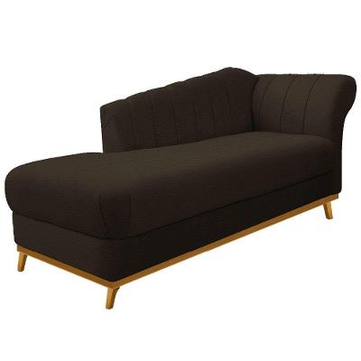 Recamier 160Cm Lado Esquerdo Corano Marrom