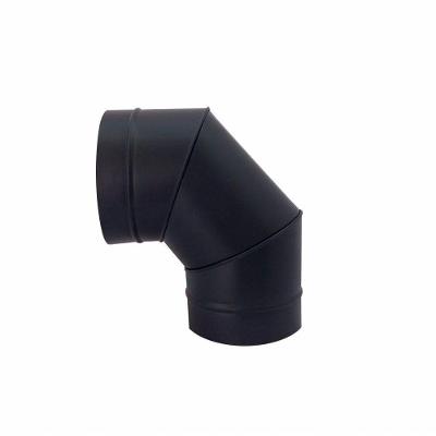 Curva Cotovelo Preta 90° De 250 Mm De Diâmetro
