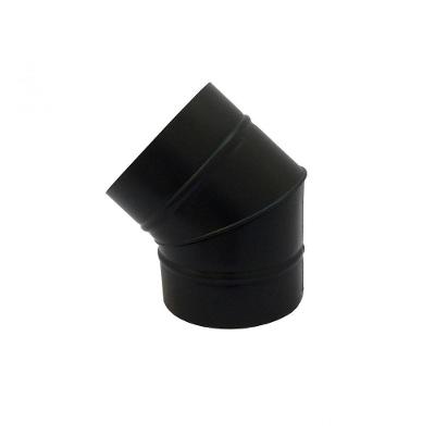 Curva 45° Preta De 100 Mm De Diâmetro