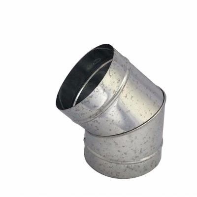 Curva Galvanizada 45° De 230 Mm De Diâmetro