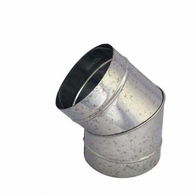 Curva Galvanizada 45° De 100 Mm De Diâmetro