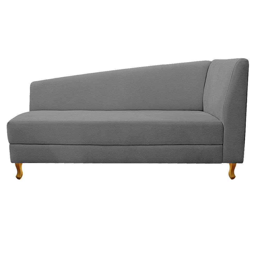 Recamier 160Cm Lado Esquerdo Corano Cinza - 6