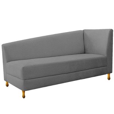 Recamier 160Cm Lado Esquerdo Corano Cinza