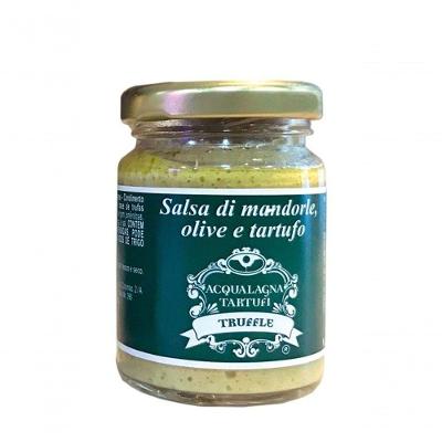 Salsa Di Mandorle, Olive E Tartufo-90g