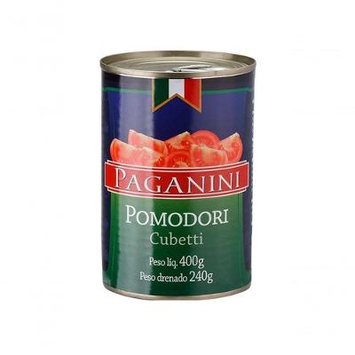 Tomate Pelado Em Cubos Paganini (grande)-2,5 Kg