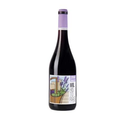 Vinho Vegano Mil Historias Syrah Tinto-750ml