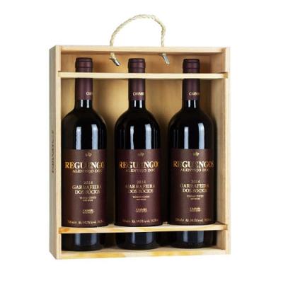 3 Vinhos Reguengos Garrafeira Dos Socios Tto 750ml Cx Mad.