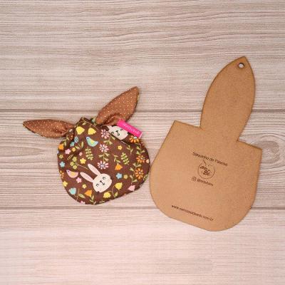Saquinho De Pascoa Orelha De Coelho - Arte Da Bê