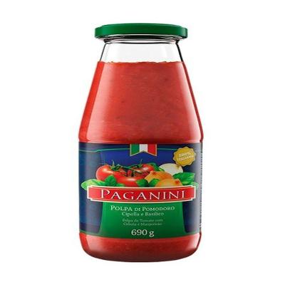 Polpa De Tomate Com Manjericão 690 G