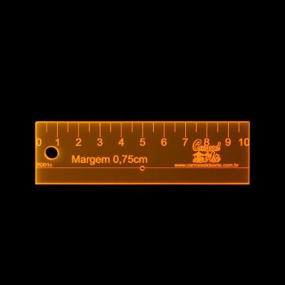 Régua Margem de Costura de 0,75cm com Furo para Agulha R001