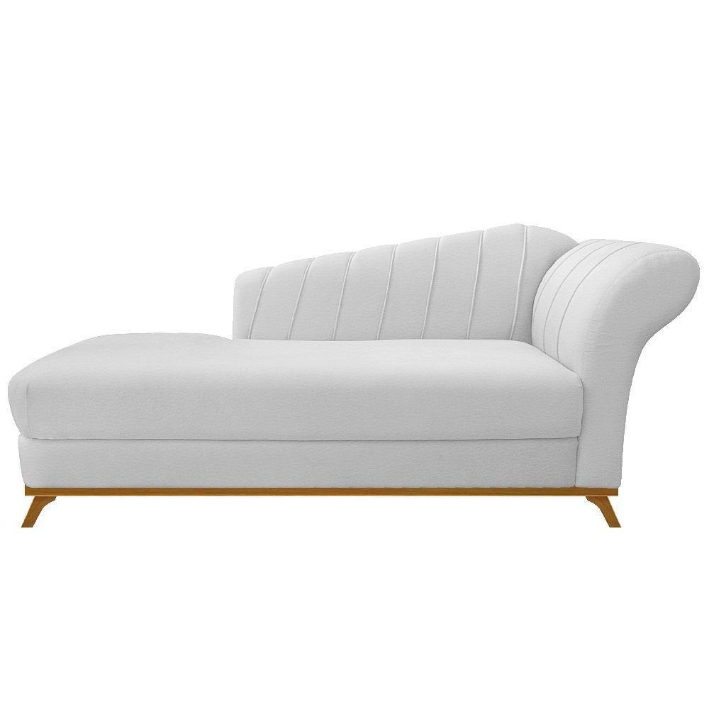 Recamier 185Cm Lado Esquerdo Corano Branco - 6