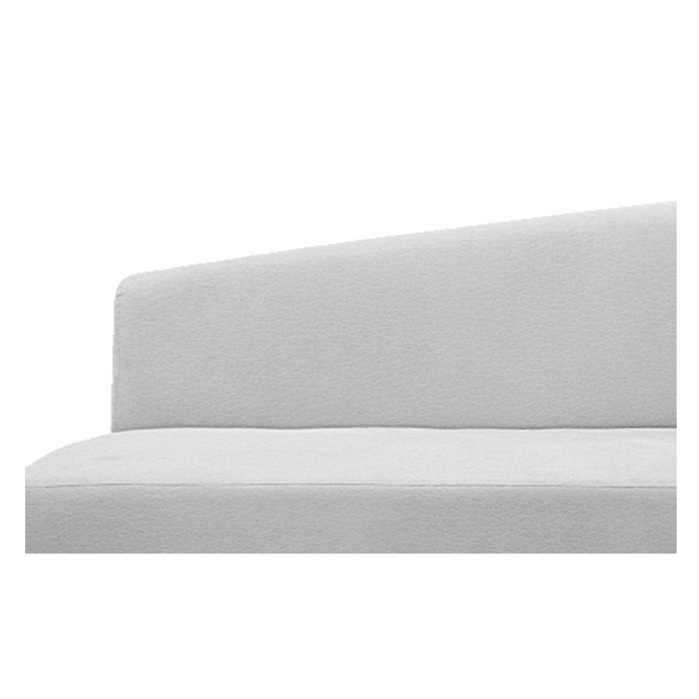 Recamier 185Cm Lado Esquerdo Corano Branco - 3